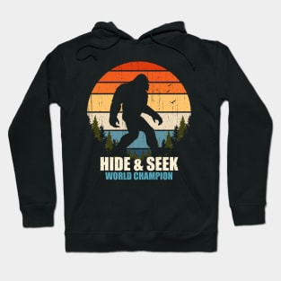 Sasquatch bigfoot Hide And Seek Hoodie